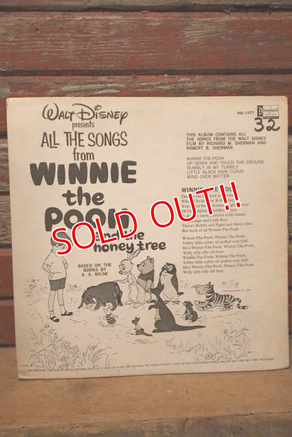 画像4: nt-230801-01 WINNIE the POOH / 1965 Record 