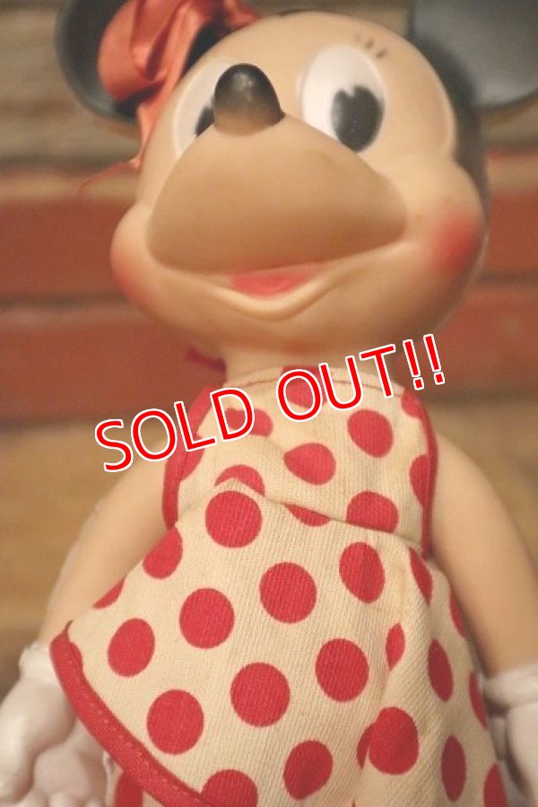 画像3: ct-230701-50 Minnie Mouse / Sun Rubber 1950's Doll