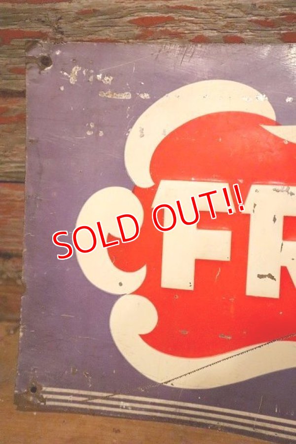 画像3: dp-230701-11 FROSH / 1940's-1950's Embossesd Metal Sign