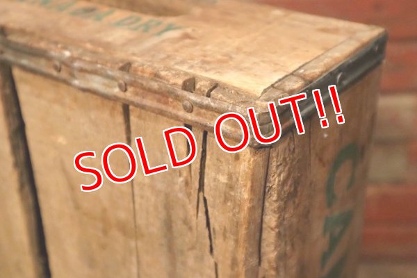 画像9: dp-230724-12 CANADA DRY / 1970's Wood Box