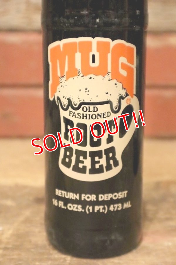 画像2: dp-230724-21 MUG ROOT BEER / 1980's 16 FL.OZ Bottle