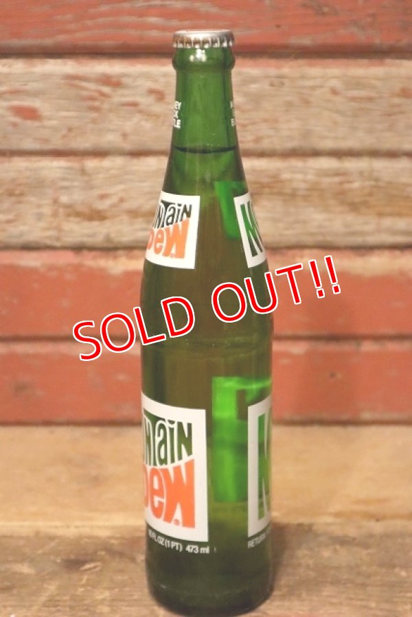 画像4: dp-230724-18 Mountain Dew / 1980's 16 FL.OZ Bottle