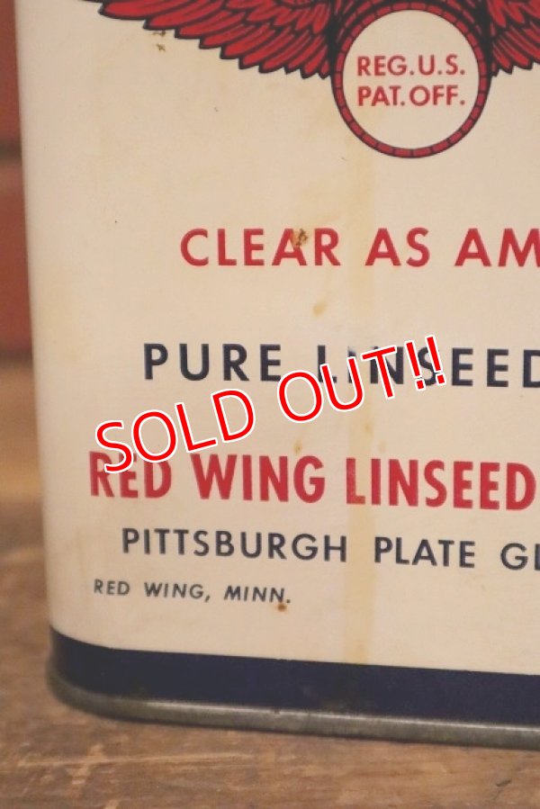 画像3: dp-230809-02 RED WING / 1950's LINSEED OIL One Quart Can