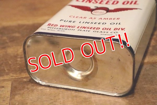 画像9: dp-230809-02 RED WING / 1950's LINSEED OIL One Quart Can