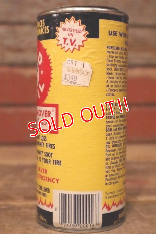 画像4: dp-230809-04 RED DEVIL / 1970's SOOT REMOVER CAN