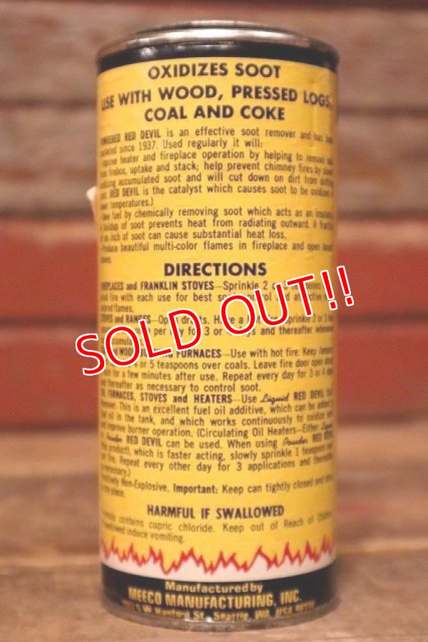 画像3: dp-230809-04 RED DEVIL / 1970's SOOT REMOVER CAN