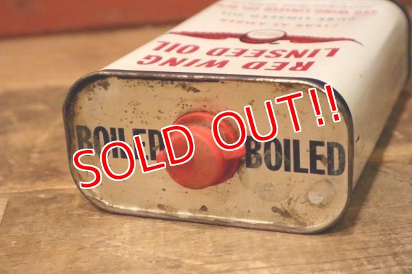 画像8: dp-230809-02 RED WING / 1950's LINSEED OIL One Quart Can