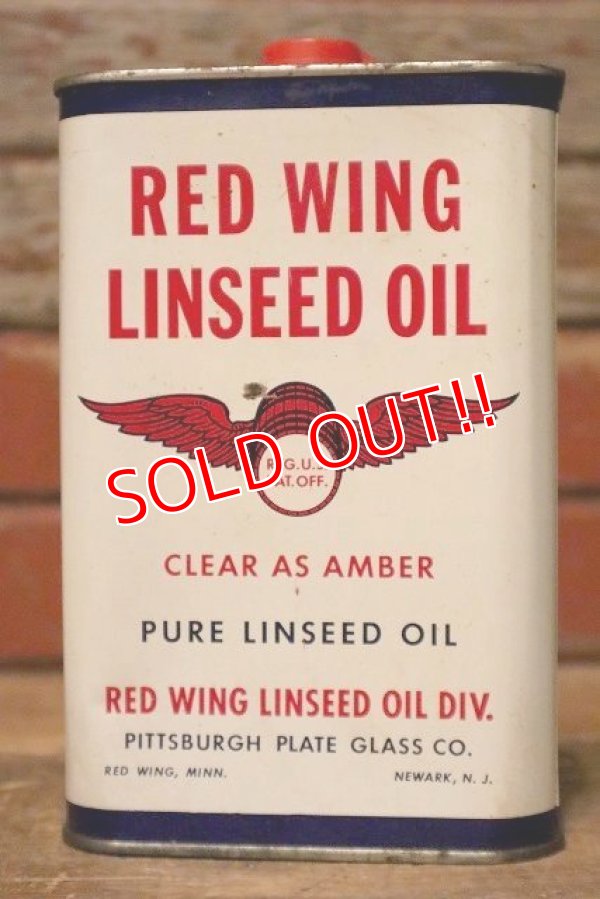 画像4: dp-230809-02 RED WING / 1950's LINSEED OIL One Quart Can