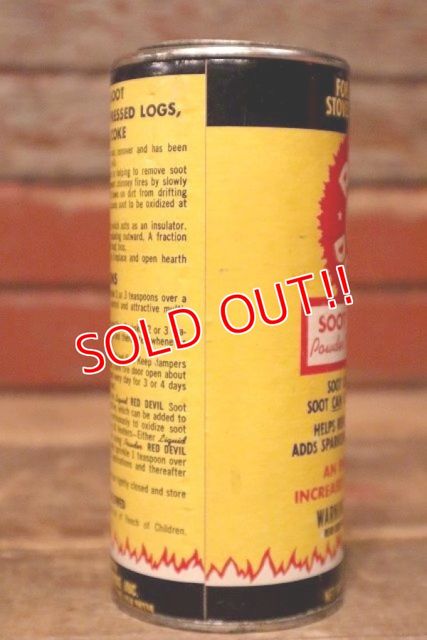 画像5: dp-230809-04 RED DEVIL / 1970's SOOT REMOVER CAN