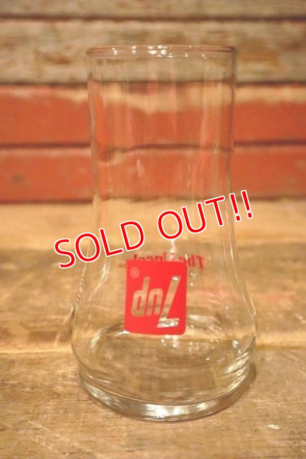 画像1: gs-230801-03 7up / 1970's "The Uncola" Glass