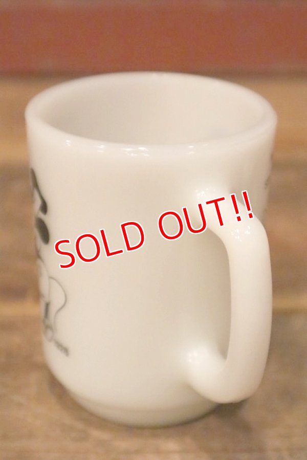 画像5: kt-230809-06 Mickey Mouse / Anchor Hocking 1980's 9oz Mug "Steam boat willy"