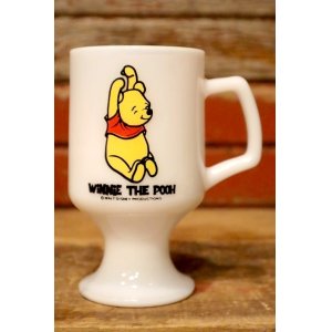 画像: kt-230801-01 Winnie the Pooh / FEDERAL 1960's-1970's Footed Mug