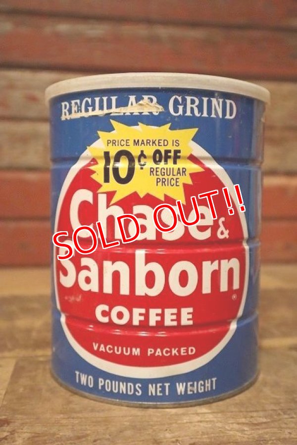 画像2: dp-230809-16 Chase & Sanborn COFFEE / Vintage Tin Can