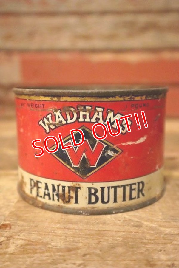 画像1: dp-230809-17 WADHAMS PEANIUT BUTTER CAN