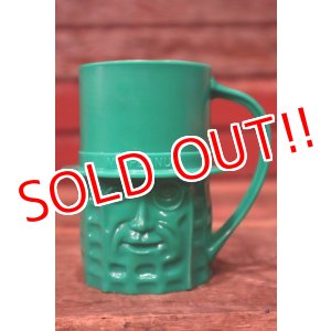 画像: ct-230809-13 PLANTERS / MR.PEANUT 1950's Plastic Mug (Green)
