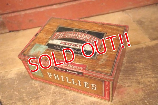 画像1: dp-230809-13 PHILADELPHIA PHILLIES / Vintage Tobacco Can