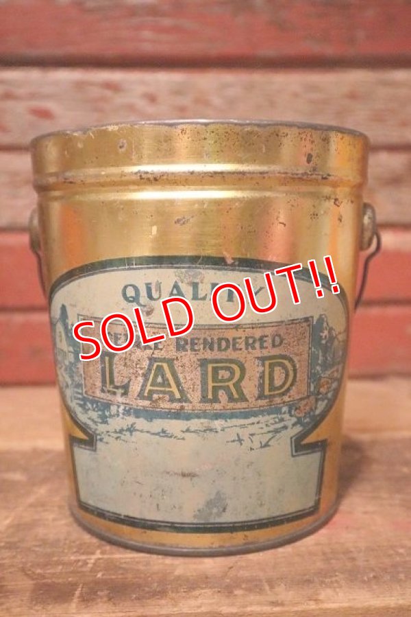 画像1: dp-230809-19 QUALITY KETTLLE RENDERD LARD CAN