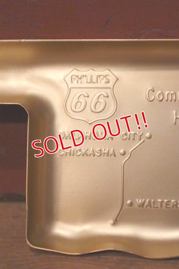 画像2: dp-230809-05 PHILLIPS 66 / H.E. BAILEY TURNPIKE 1964 Aluminum Ashtray