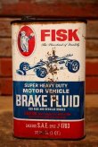 画像1: dp-230809-09 FISK BRAKE FLUID / Vintage Can