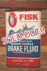 画像: dp-230809-09 FISK BRAKE FLUID / Vintage Can