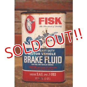 画像: dp-230809-09 FISK BRAKE FLUID / Vintage Can