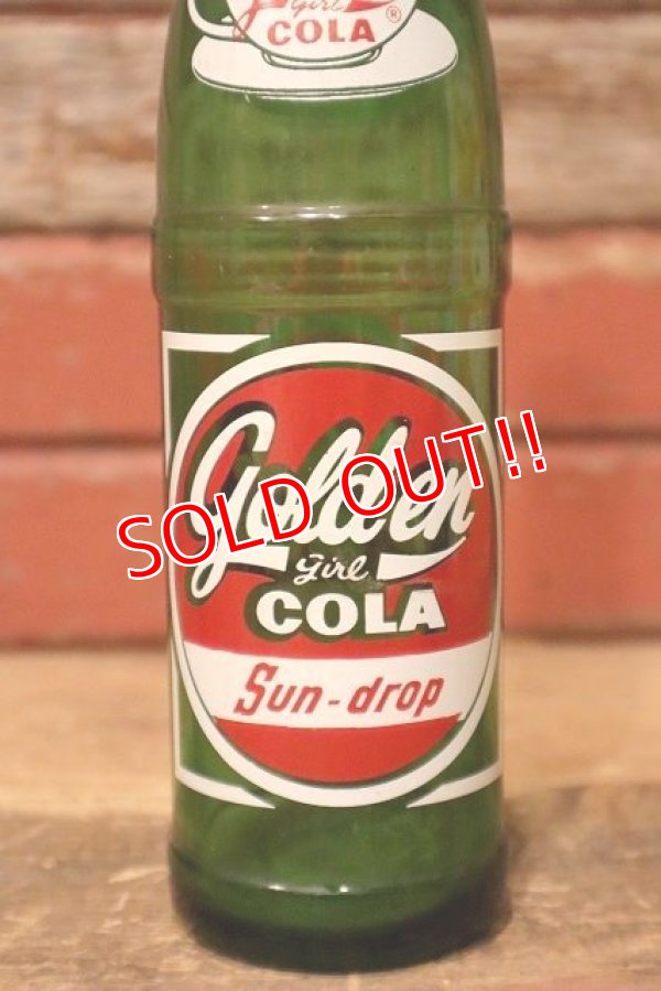 画像3: dp-230809-21 Sun-Drop golden girl COLA /1950's 12 FL.OZ Bottle