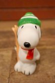 画像2: ct-230801-19 Snoopy / Danara 1970's-1980's Squeaky Toy "Ski"