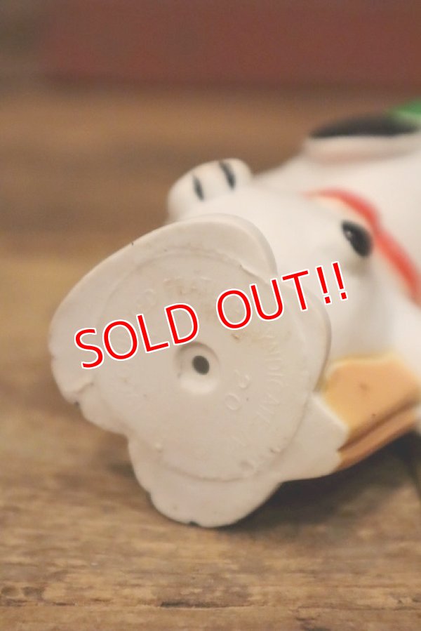 画像6: ct-230801-19 Snoopy / Danara 1970's-1980's Squeaky Toy "Ski"