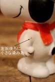 画像5: ct-230801-19 Snoopy / Danara 1970's-1980's Squeaky Toy "Ski"