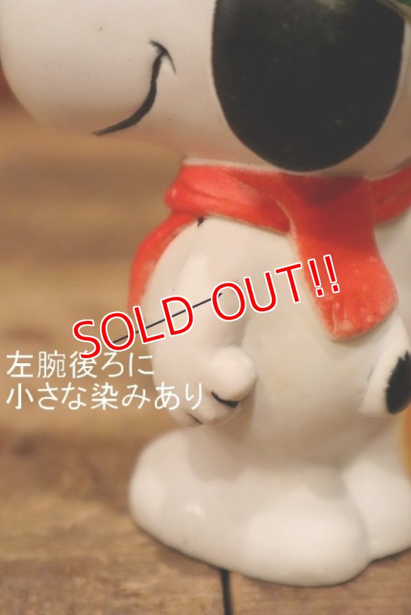 画像5: ct-230801-19 Snoopy / Danara 1970's-1980's Squeaky Toy "Ski"