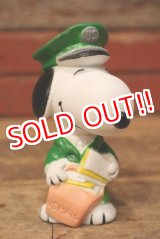 画像: ct-230801-20 Snoopy / Danara 1970's-1980's Squeaky Toy "Postman"