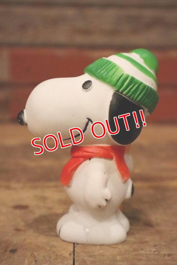 画像3: ct-230801-19 Snoopy / Danara 1970's-1980's Squeaky Toy "Ski"