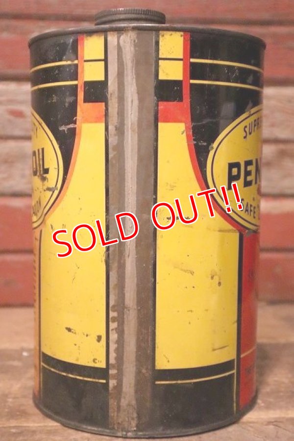 画像5: dp-230809-07 PENNZOIL / 1970's 5 U.S. Quarts Can