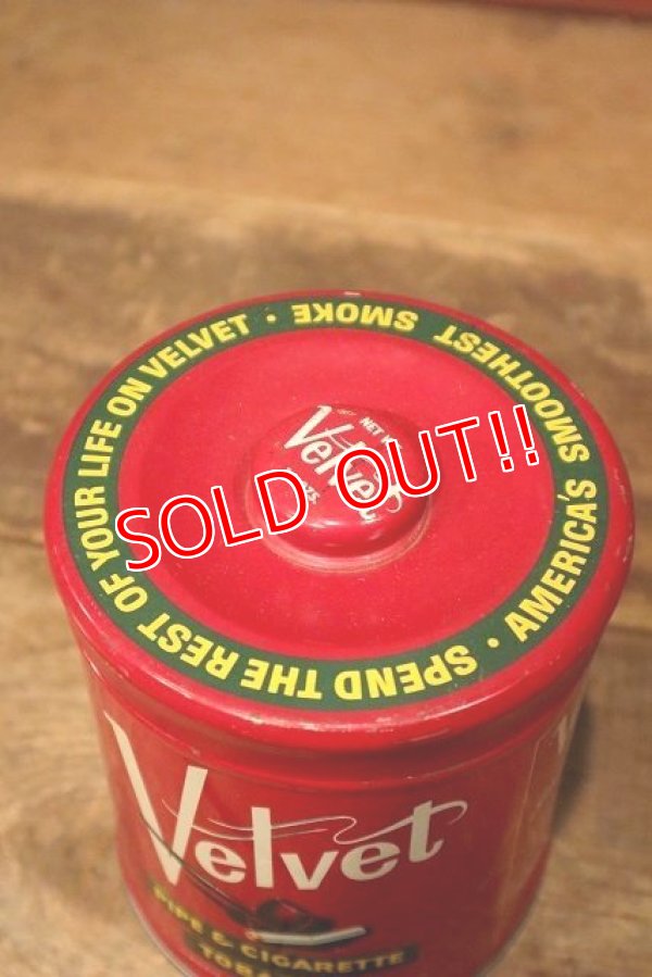 画像5: dp-230601-13 Velvet / 1950's Pipe & Cigarette Tobacco Can