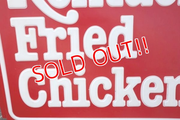 画像4: dp-221001-19 ※店頭ピックのみ Kentucky Fried Chicken (KFC) / 1980's Huge Store Display Sign