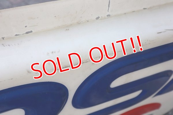 画像11: dp-221001-20 ※店頭ピックのみ PEPSI / 1990's Huge Plastic Sign