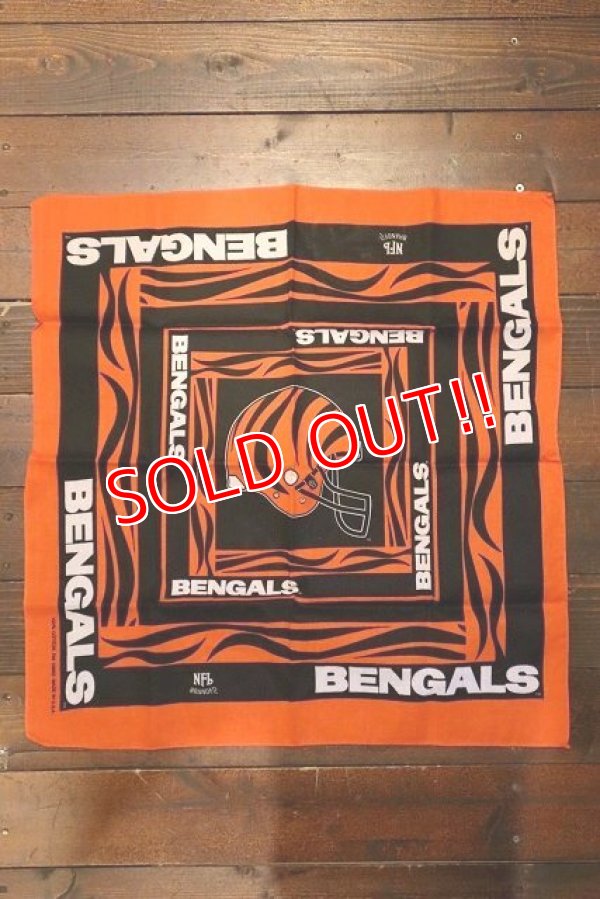 画像1: dp-230809-28 Cincinnati Bengals / Bandana