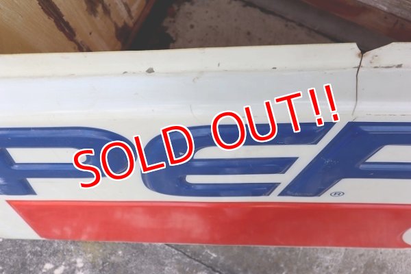 画像9: dp-221001-20 ※店頭ピックのみ PEPSI / 1990's Huge Plastic Sign