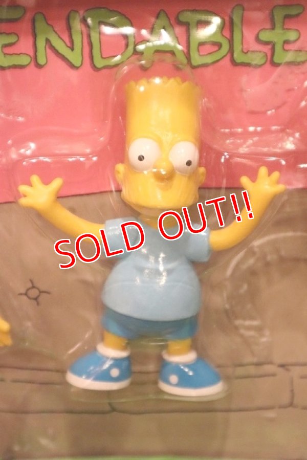 画像2: ct-230801-14 The Simpsons / JESCO 1990's Bendable Figure