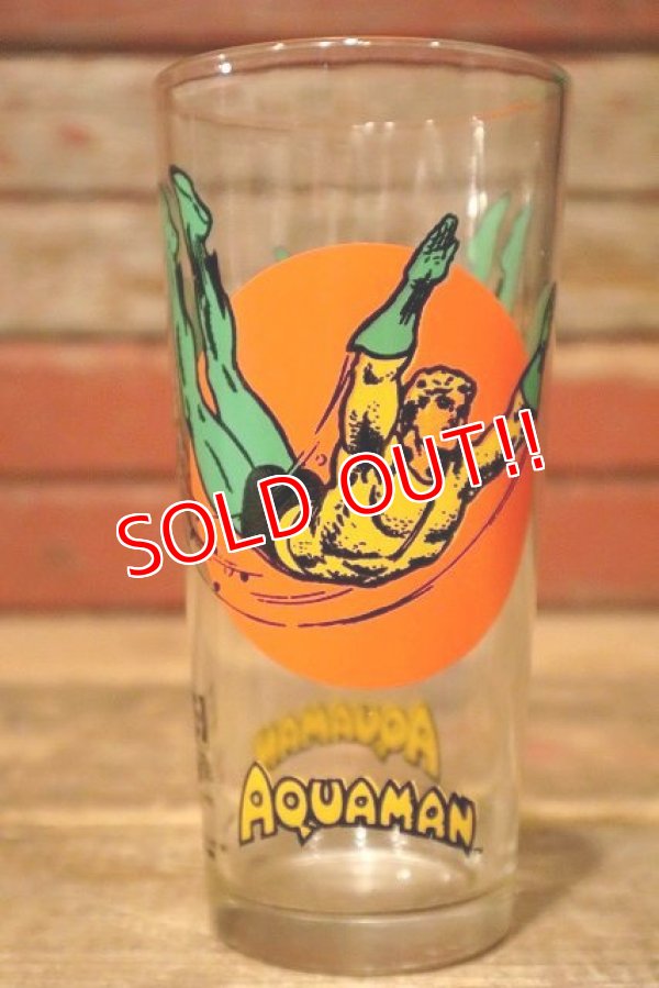 画像1: gs-230724-06 AQUAMAN / PEPSI 1976 Collector Series Glass