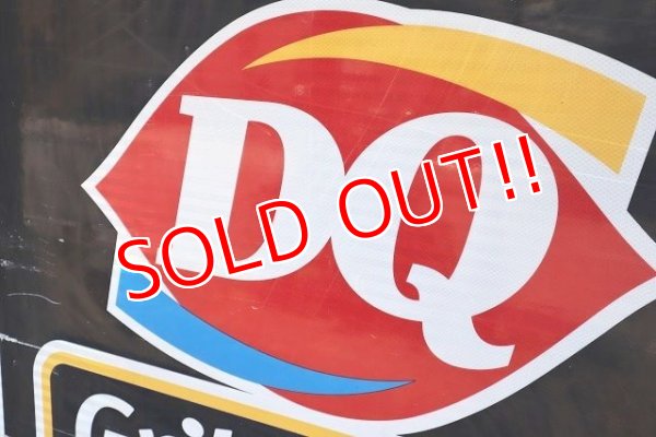 画像2: dp-230503-39 DQ (Dairy Queen) Grill & Chill / Large Road Sign