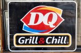 画像: dp-230503-39 DQ (Dairy Queen) Grill & Chill / Large Road Sign