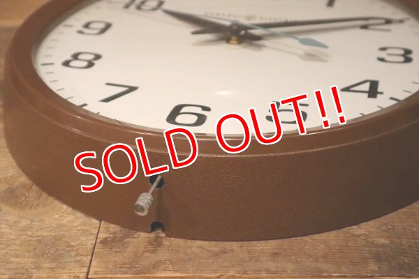 画像8: dp-230201-29 GENERAL ELECTRIC / 1960's Wall Clock