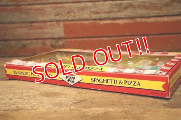 画像10: dp-230809-30 Pizza Hut / 1988 Realistic Play Food Spaghetti & Pizza