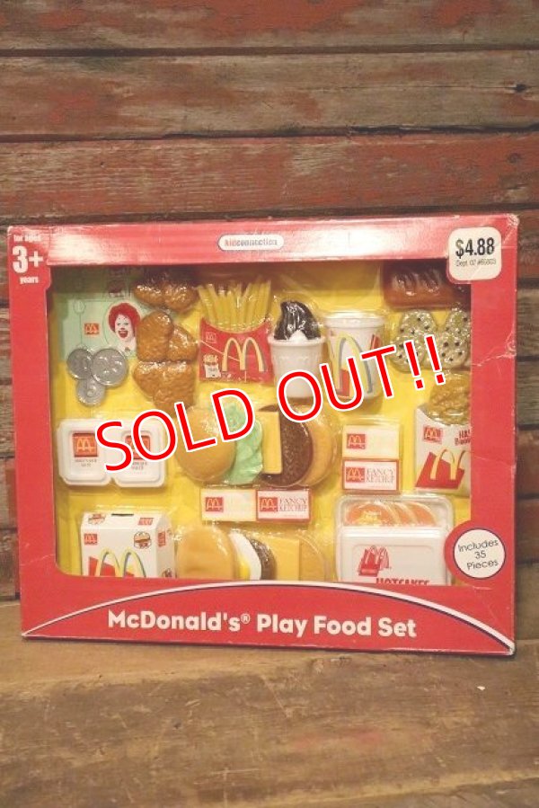 画像1: dp-230809-29 McDonald's / 2005 Play Food Set