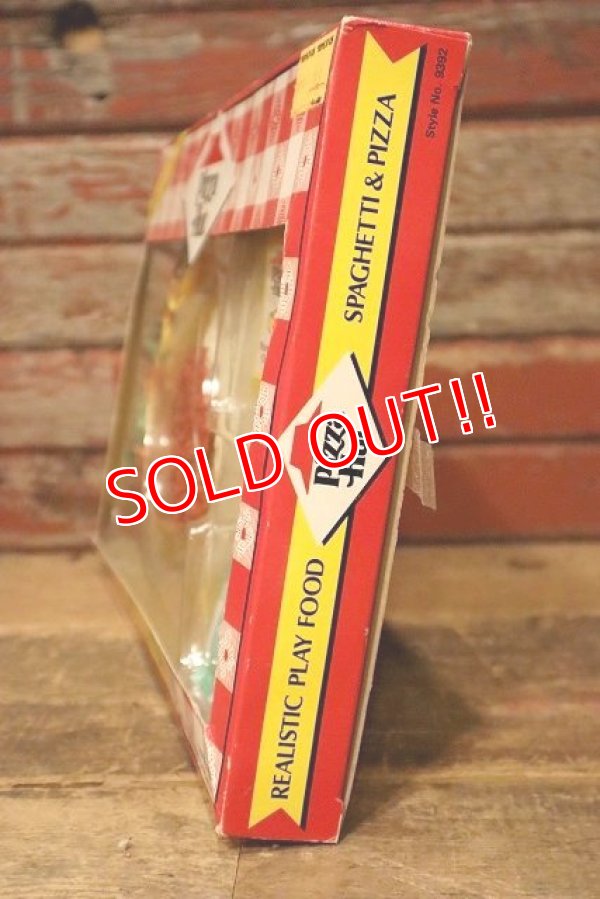 画像8: dp-230809-30 Pizza Hut / 1988 Realistic Play Food Spaghetti & Pizza