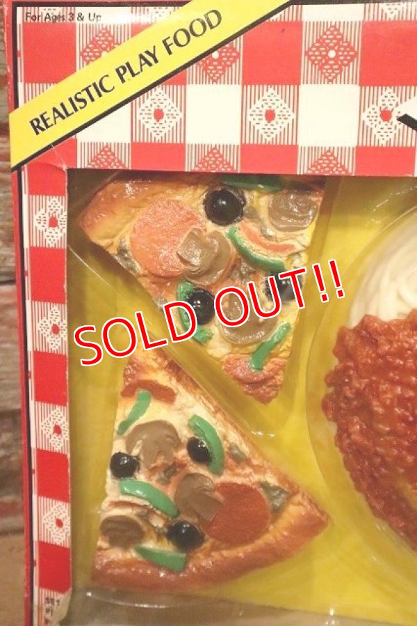 画像2: dp-230809-30 Pizza Hut / 1988 Realistic Play Food Spaghetti & Pizza