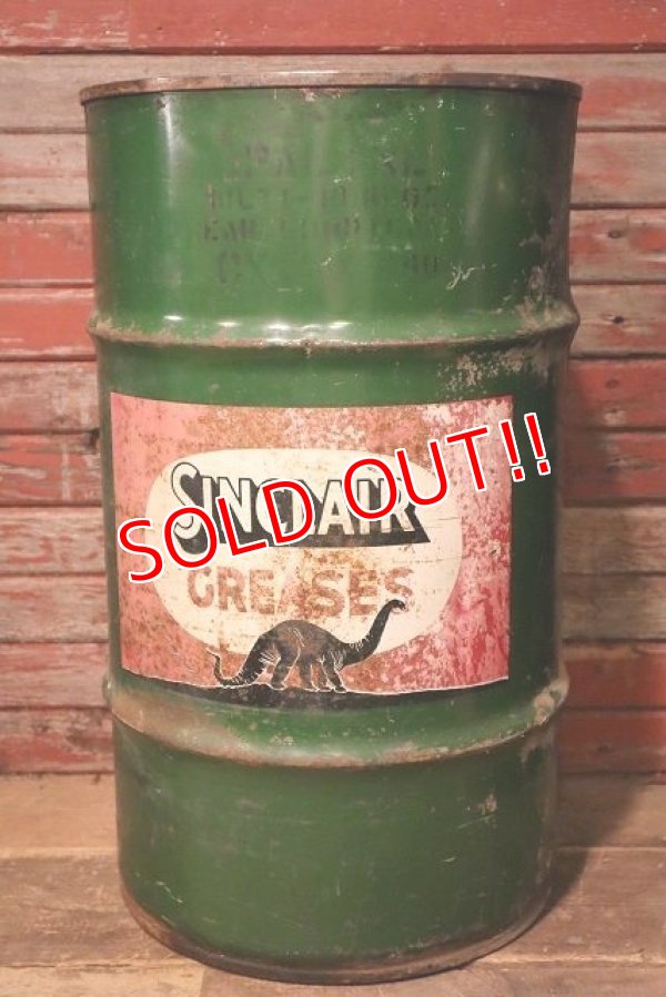 画像3: dp-230601-24 SINCLAIR / 1950's 20 GALLONS GREASE CAN