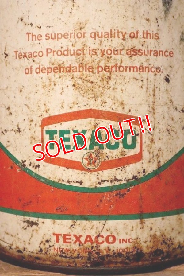 画像5: dp-230503-29 TEXACO / 1970's 5 U.S.Gallons Oil Can