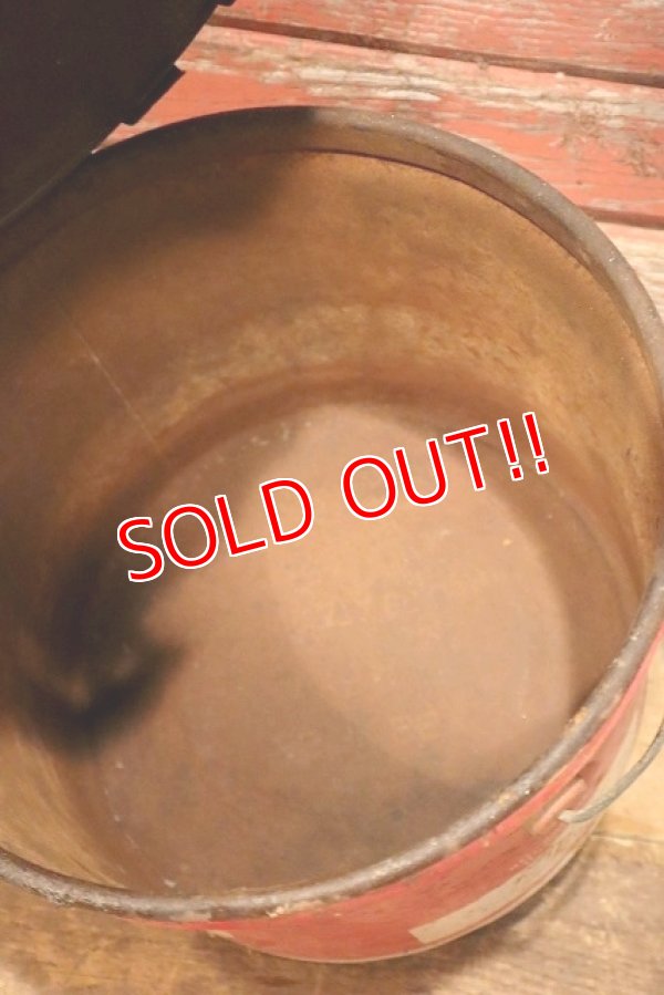 画像7: dp-230901-118 KENDALL / 1960's 25 POUNDS LUBRICANT CAN